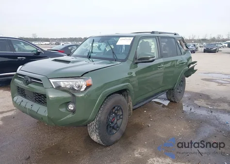 2022 Toyota 4Runner Trd Off Road Premium z USA, uszkodzony, nr VIN JTERU5JR1N5985601